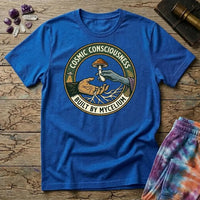 Printify T-Shirt Cosmic Consciousness Built By Mycelium T-Shirt Mushroom Magic Mushroom T-Shirt