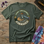 Printify T-Shirt Cosmic Consciousness Built By Mycelium T-Shirt Mushroom Magic Mushroom T-Shirt