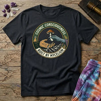 Printify T-Shirt Cosmic Consciousness Built By Mycelium T-Shirt Mushroom Magic Mushroom T-Shirt