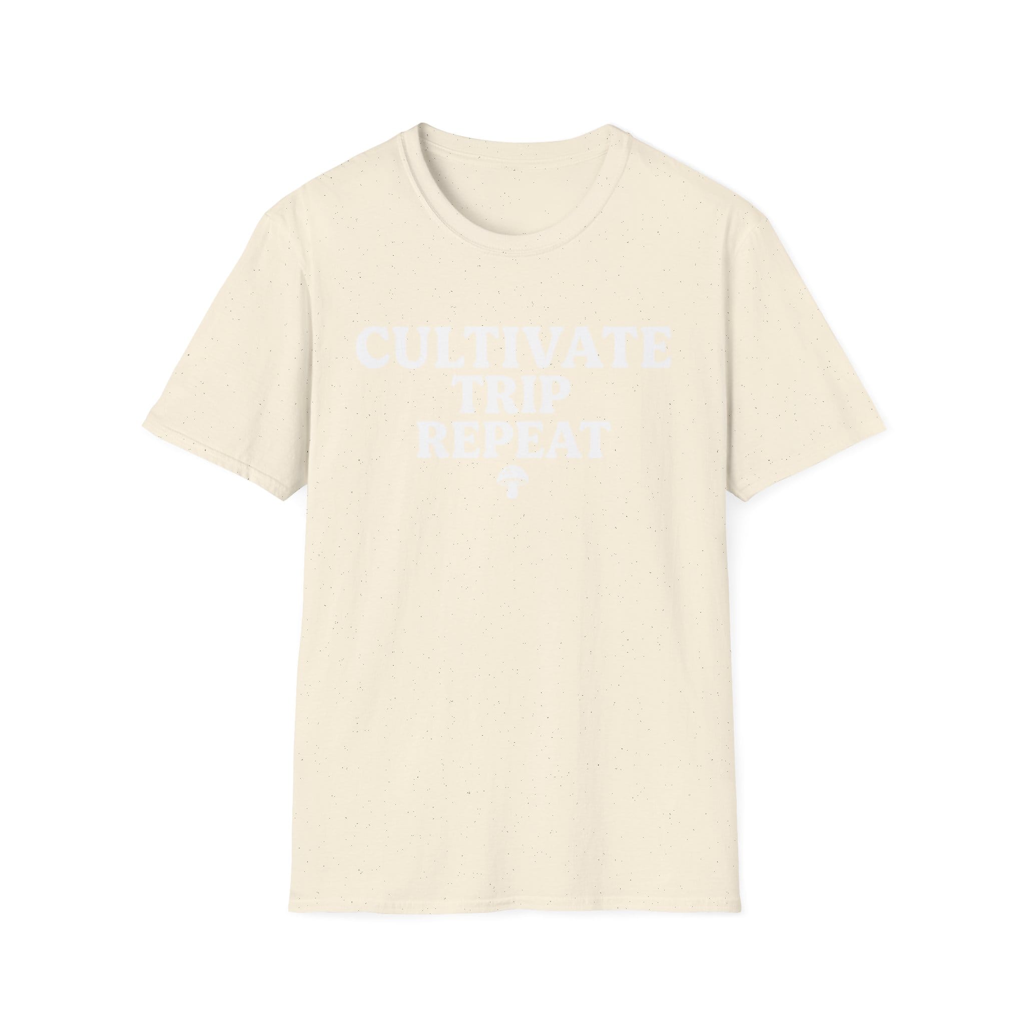 Printify T-Shirt Cultivate Trip Repeat Mushroom T-Shirt Mushroom Magic Mushroom T-Shirt