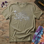 Printify T-Shirt Deep Sea Fish Mushroom T-Shirt Mushroom Magic Mushroom T-Shirt
