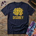 Printify T-Shirt Disobey Mushroom T-Shirt Mushroom Magic Mushroom T-Shirt