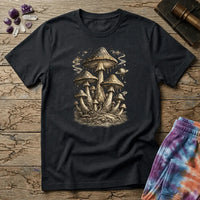 Printify T-Shirt Drippy Mushroom T-Shirt Mushroom Magic Mushroom T-Shirt