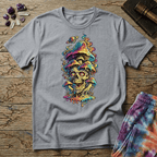 Printify T-Shirt Drippy Mushroom Thrice T-Shirt Mushroom Magic Mushroom T-Shirt