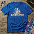 Printify T-Shirt Earth Is An Organism Mushroom T-Shirt Mushroom Magic Mushroom T-Shirt