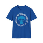 Printify T-Shirt Eat Mushrooms and Hate The Government T-Shirt Mushroom Magic Mushroom T-Shirt