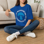 Printify T-Shirt Eat Mushrooms and Hate The Government T-Shirt Mushroom Magic Mushroom T-Shirt