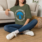 Printify T-Shirt Eat Mushrooms and Hate The Government T-Shirt Mushroom Magic Mushroom T-Shirt