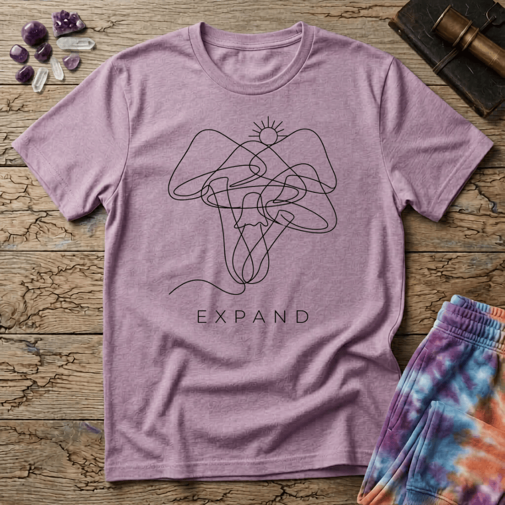 Printify T-Shirt Expand T-Shirt Mushroom Magic Mushroom T-Shirt
