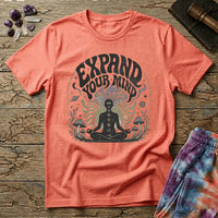Printify T-Shirt Expand Your Mind Too T-Shirt Mushroom Magic Mushroom T-Shirt