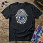 Printify T-Shirt Eye Mushroom Fingerprint T-Shirt Mushroom Magic Mushroom T-Shirt
