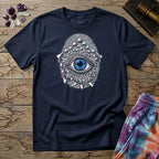 Printify T-Shirt Eye Mushroom Fingerprint T-Shirt Mushroom Magic Mushroom T-Shirt