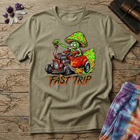 Printify T-Shirt Fast Trip Mushroom T-Shirt Mushroom Magic Mushroom T-Shirt