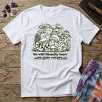 Printify T-Shirt Feast on Your Corpse Mushroom T-Shirt Mushroom Magic Mushroom T-Shirt
