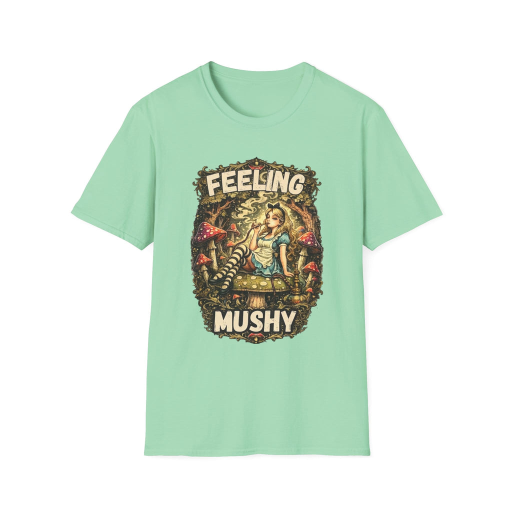 Printify T-Shirt Feeling Mushy Mushroom T-Shirt! Mushroom Magic Mushroom T-Shirt