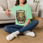 Printify T-Shirt Feeling Mushy Mushroom T-Shirt! Mushroom Magic Mushroom T-Shirt