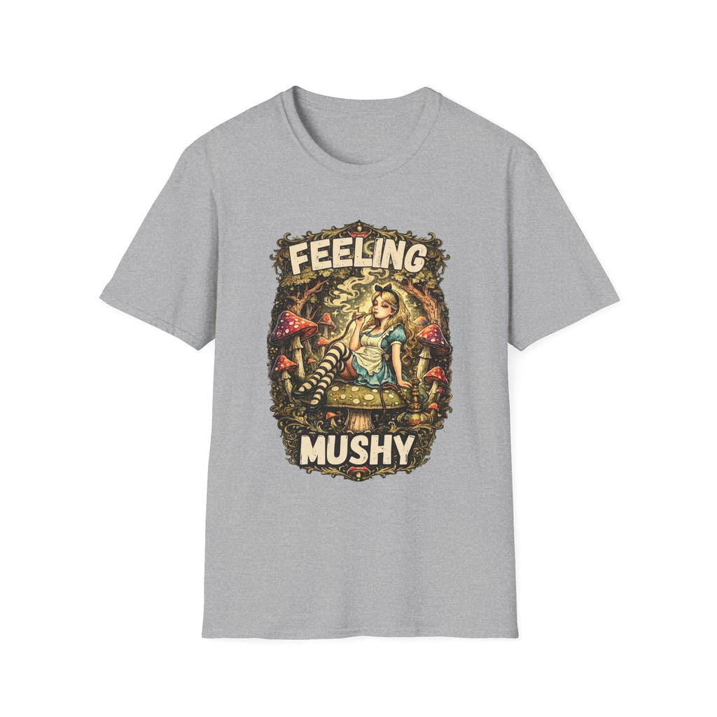 Printify T-Shirt Feeling Mushy Mushroom T-Shirt! Mushroom Magic Mushroom T-Shirt