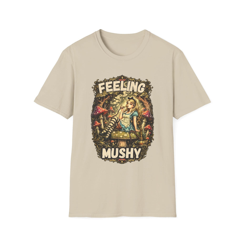 Printify T-Shirt Feeling Mushy Mushroom T-Shirt! Mushroom Magic Mushroom T-Shirt