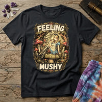 Printify T-Shirt Feeling Mushy Mushroom T-Shirt! Mushroom Magic Mushroom T-Shirt