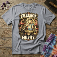 Printify T-Shirt Feeling Mushy Mushroom T-Shirt! Mushroom Magic Mushroom T-Shirt