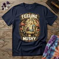 Printify T-Shirt Feeling Mushy Mushroom T-Shirt! Mushroom Magic Mushroom T-Shirt