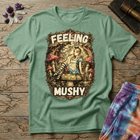 Printify T-Shirt Feeling Mushy Mushroom T-Shirt! Mushroom Magic Mushroom T-Shirt