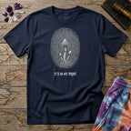 Printify T-Shirt Fingerprint Mushroom T-Shirt Mushroom Magic Mushroom T-Shirt