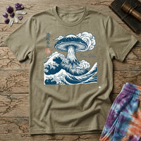 Printify T-Shirt Flow State Mushroom T-Shirt Mushroom Magic Mushroom T-Shirt