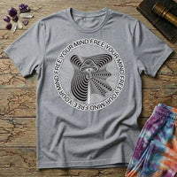 Printify T-Shirt Free Your Mind Mushroom T-Shirt Mushroom Magic Mushroom T-Shirt