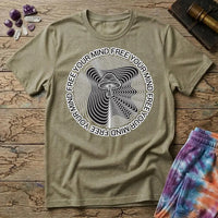 Printify T-Shirt Free Your Mind Mushroom T-Shirt Mushroom Magic Mushroom T-Shirt
