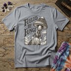 Printify T-Shirt Fueled By Fungi Mushroom T-Shirt Mushroom Magic Mushroom T-Shirt