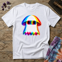 Printify T-Shirt Ghost Mushroom T-Shirt Mushroom Magic Mushroom T-Shirt