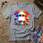 Printify T-Shirt Ghost Mushroom Too T-Shirt Mushroom Magic Mushroom T-Shirt