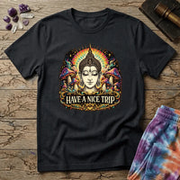 Printify T-Shirt Have a Nice Trip Mushroom T-Shirt Mushroom Magic Mushroom T-Shirt