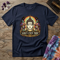 Printify T-Shirt Have a Nice Trip Mushroom T-Shirt Mushroom Magic Mushroom T-Shirt