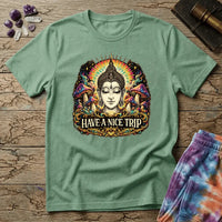 Printify T-Shirt Have a Nice Trip Mushroom T-Shirt Mushroom Magic Mushroom T-Shirt