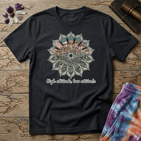 Printify T-Shirt High Altitude Low Attatude T-Shirt Mushroom Magic Mushroom T-Shirt