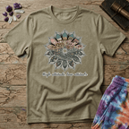 Printify T-Shirt High Altitude Low Attatude T-Shirt Mushroom Magic Mushroom T-Shirt