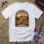 Printify T-Shirt High On Life Mushroom T-Shirt Mushroom Magic Mushroom T-Shirt