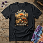 Printify T-Shirt High On Life Mushroom T-Shirt Mushroom Magic Mushroom T-Shirt