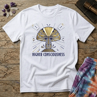 Printify T-Shirt Higher Consciousness Mushroom T-Shirt Mushroom Magic Mushroom T-Shirt