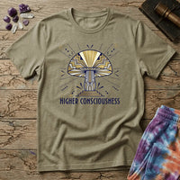 Printify T-Shirt Higher Consciousness Mushroom T-Shirt Mushroom Magic Mushroom T-Shirt