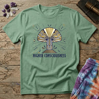 Printify T-Shirt Higher Consciousness Mushroom T-Shirt Mushroom Magic Mushroom T-Shirt