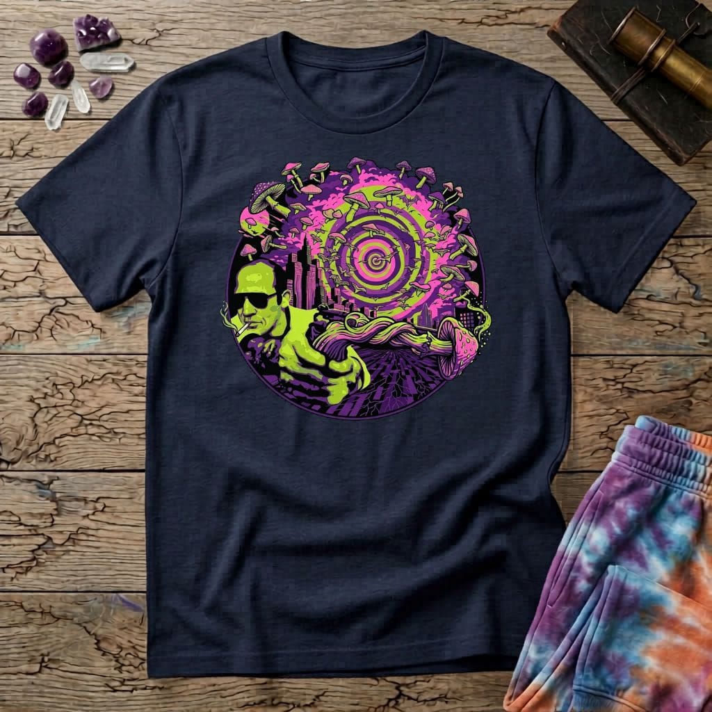 Printify T-Shirt Hunter S Mushroom T-Shirt Mushroom Magic Mushroom T-Shirt