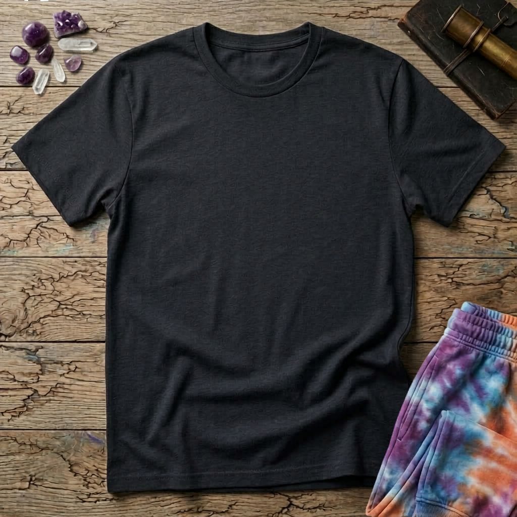 Printify T-Shirt Hurry Up Inner Peace T-Shirt Mushroom Magic Mushroom T-Shirt