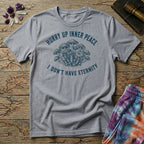 Printify T-Shirt Hurry Up Inner Peace T-Shirt Mushroom Magic Mushroom T-Shirt