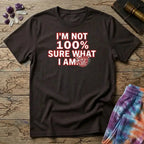Printify T-Shirt I'm Not 100% Sure What I Am Mushroom T-Shirt Mushroom Magic Mushroom T-Shirt