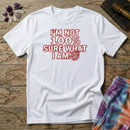 Printify T-Shirt I'm Not 100% Sure What I Am Mushroom T-Shirt Mushroom Magic Mushroom T-Shirt