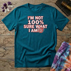 Printify T-Shirt I'm Not 100% Sure What I Am Mushroom T-Shirt Mushroom Magic Mushroom T-Shirt