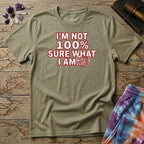 Printify T-Shirt I'm Not 100% Sure What I Am Mushroom T-Shirt Mushroom Magic Mushroom T-Shirt